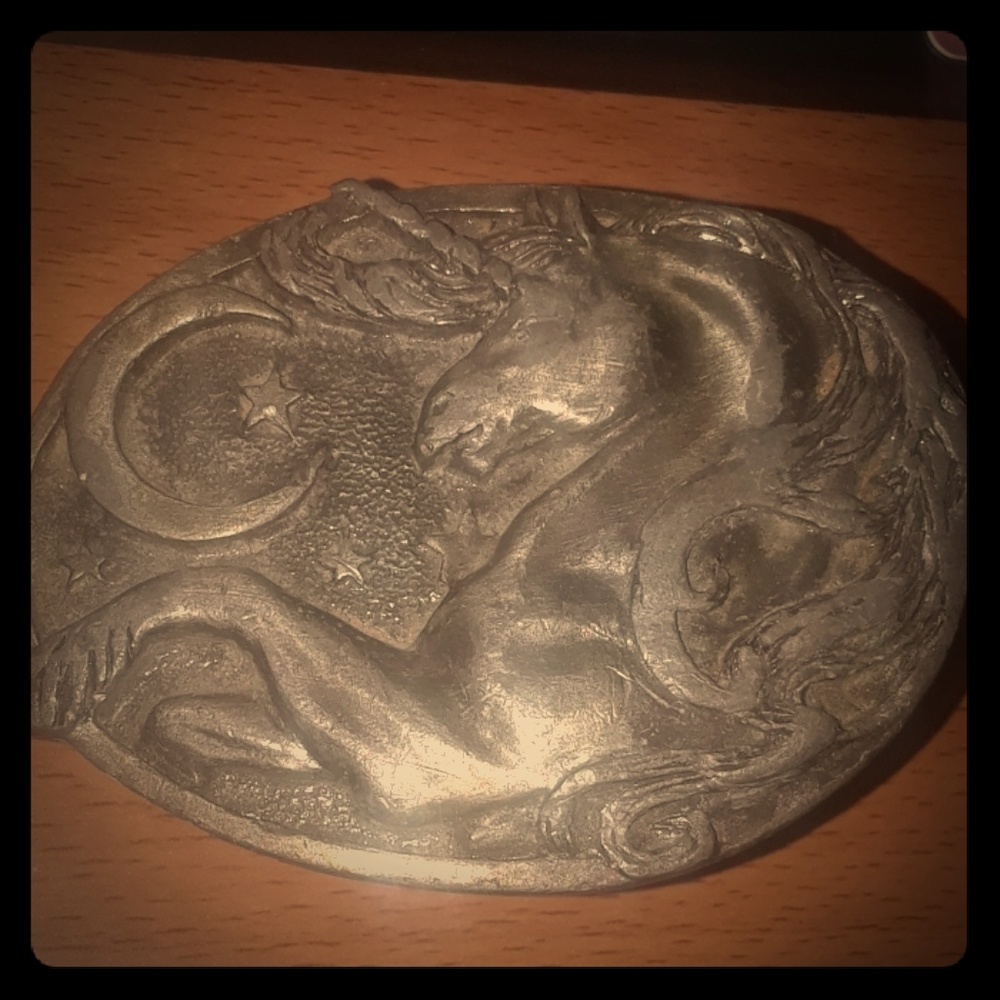 Vintage Unicorn Beltbuckle